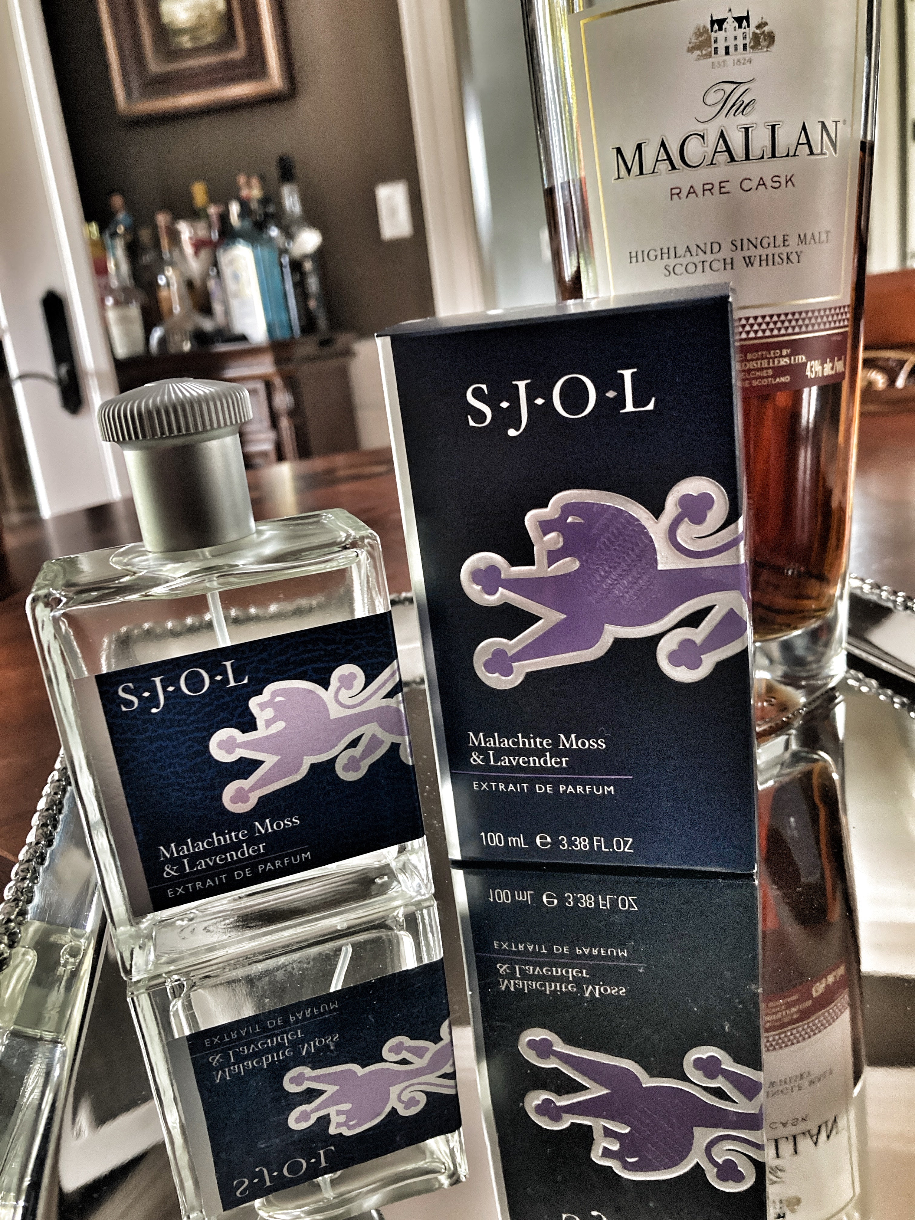 Malachite Moss & Lavender Extrait Pure Cologne 100ml – St James of