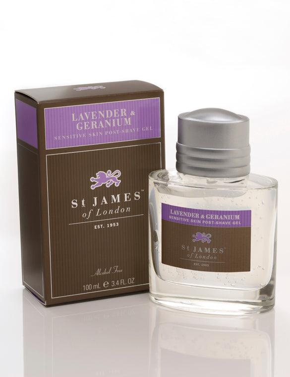 Lavender & Geranium Post Shave Moisturiser (4435079659574)