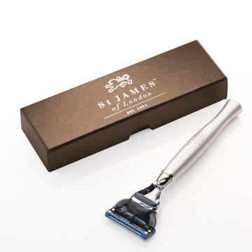 Cheeky B'stard Brushed Metal Fusion Razor (4440096899126)
