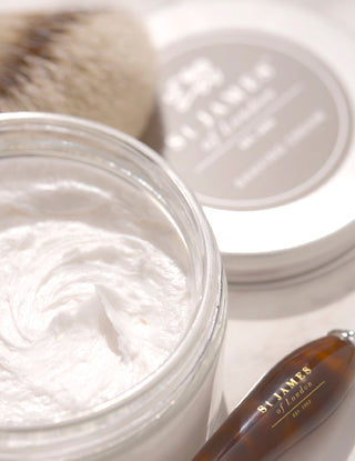 Mandarin & Patchouli Shave Cream Jar (4434967658550)