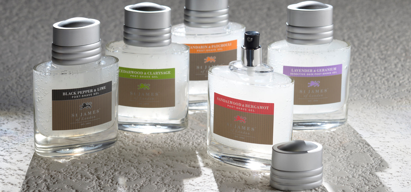 Lavender & Geranium Post Shave Gel (4435079659574)