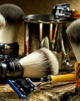 SJOL Exclusive Ebony/Gold Synthetic Brush (4450931769398)