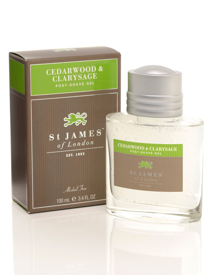 Cedarwood & Clarysage Post-Shave Gel (4284528033846)