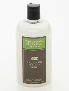 Cedarwood & Clarysage Body Wash  8oz (4331249139766)