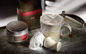 Sandalwood & Bergamot Shave Jar (4434741854262)