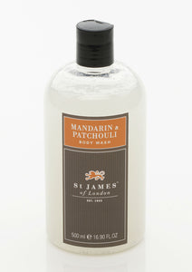 Mandarin & Patchouli Body Wash 0.5L (4435003146294)