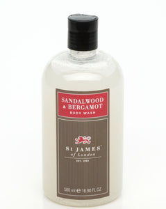 Sandalwood & Bergamot Body Wash 0.5L (4434806407222)